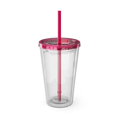 Love Wins 16oz. Insulated Tumbler with Straw