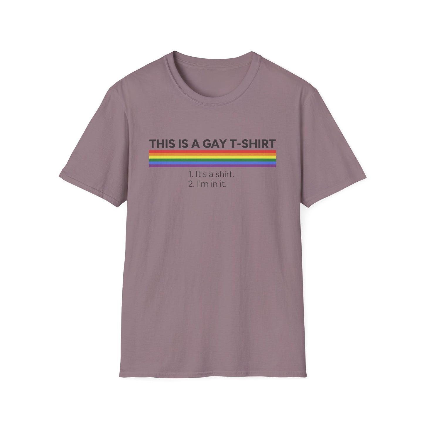 This is a Gay T-Shirt Unisex Graphic T-Shirt