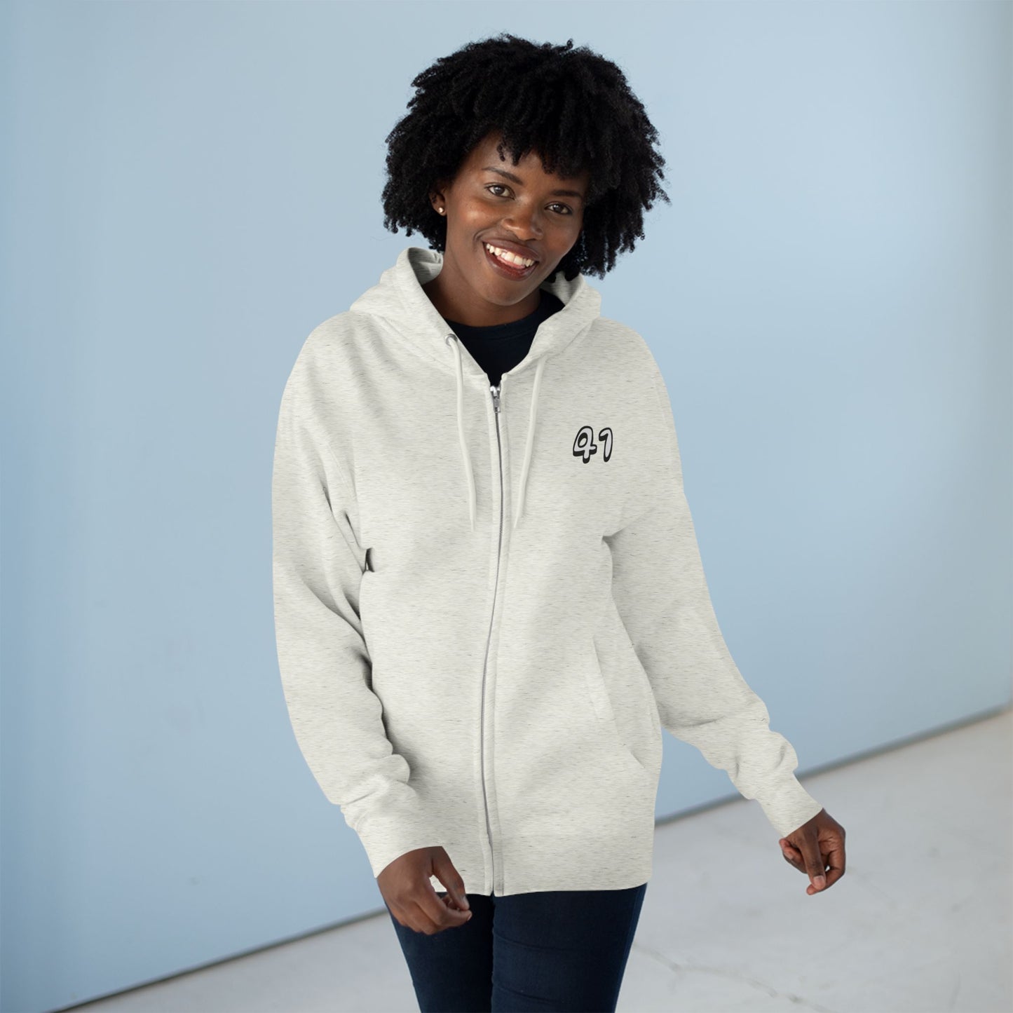 41 / 67 Meme Unisex Zip Hoodie