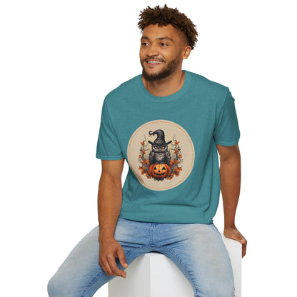 Halloween Owl Unisex Graphic T-Shirt