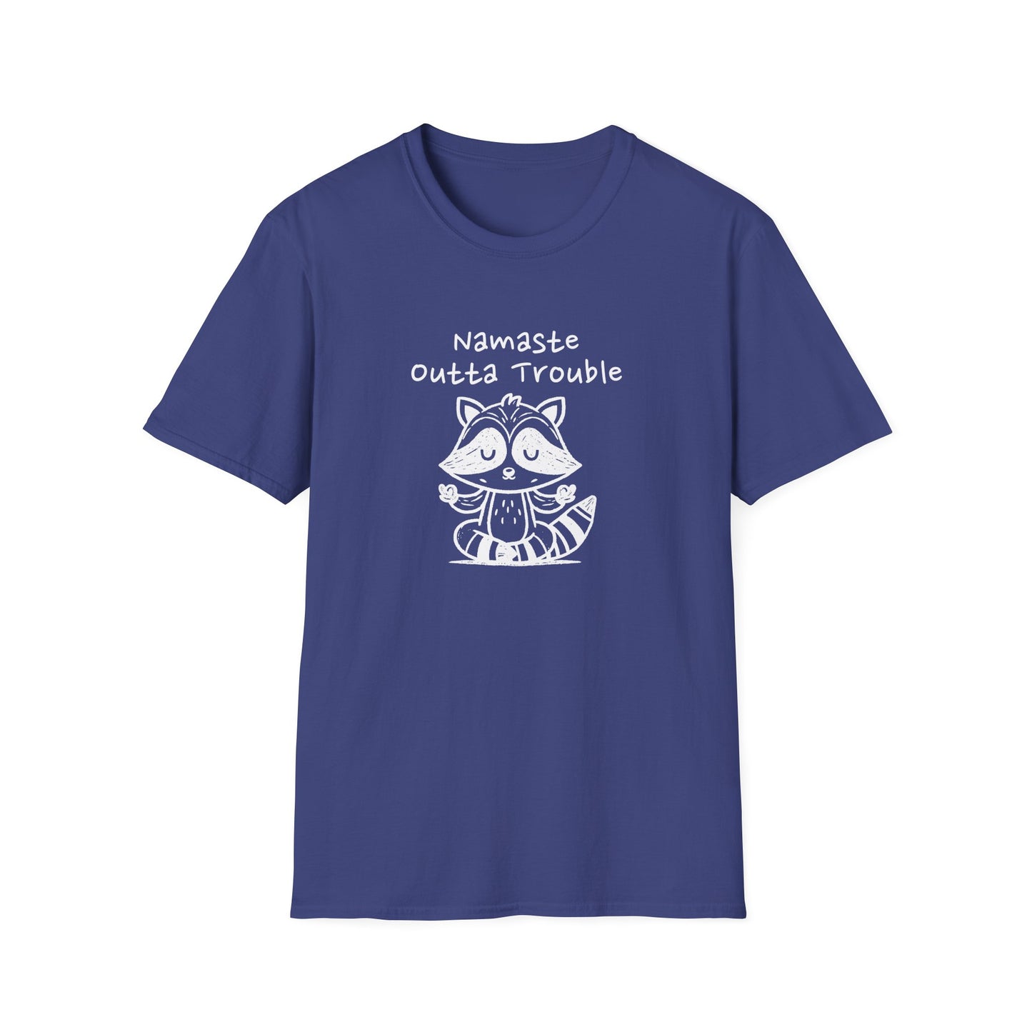 Namaste Outta Trouble Unisex Graphic T-Shirt