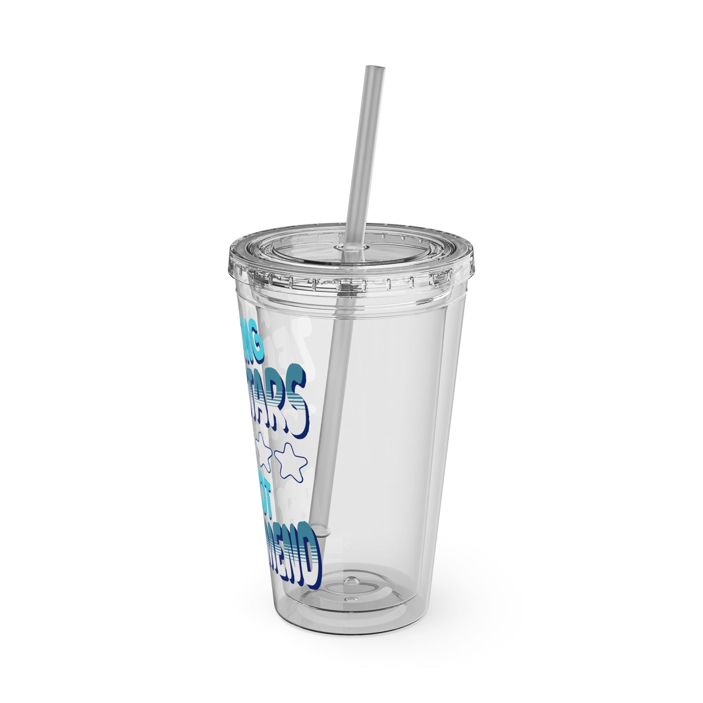 Adulting Zero Stars 16oz Insulated Tumbler with Straw