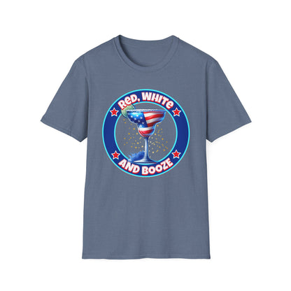 Red, White and Booze Unisex Graphic T-Shirt