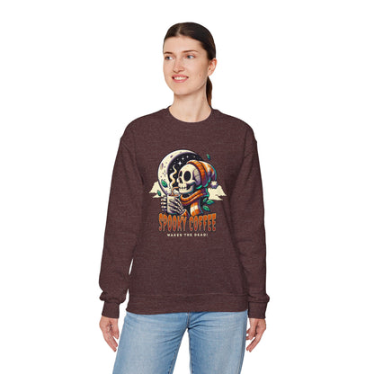 Spooky Coffee Crewneck Sweatshirt