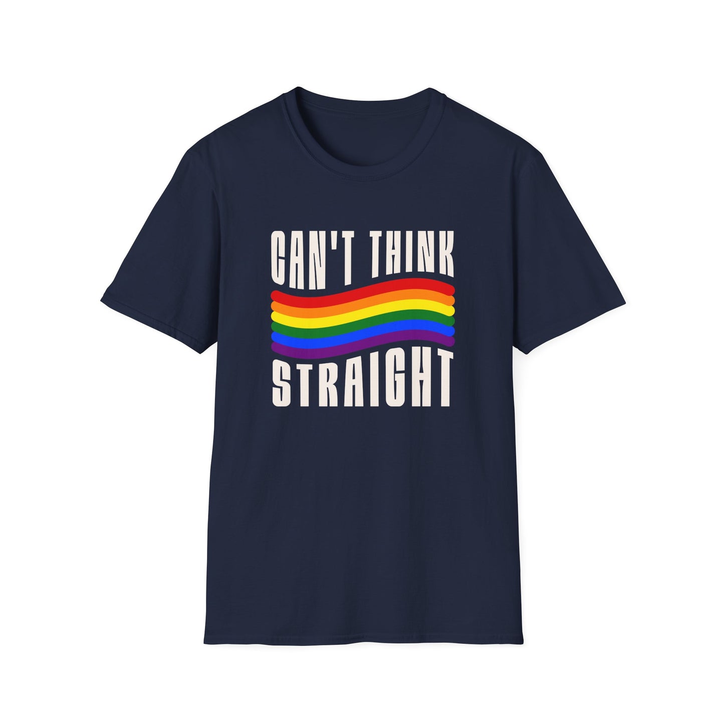 Can't Think Straight Unisex Graphic T-Shirt