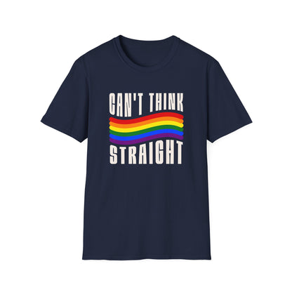 Can't Think Straight Unisex Graphic T-Shirt